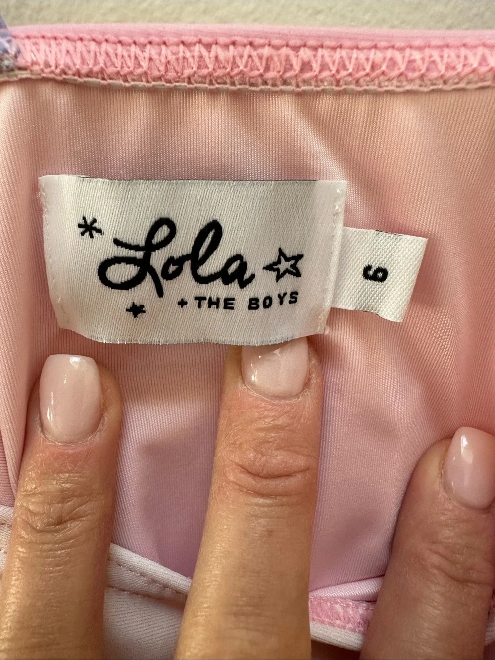 Lola + The Boys Pink Purple Blue Ombre Sequin Rainbow One-Piece